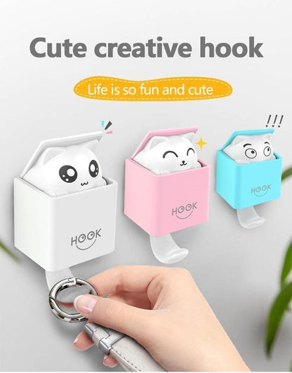 Cute Cat Hooks (Pack of 2)