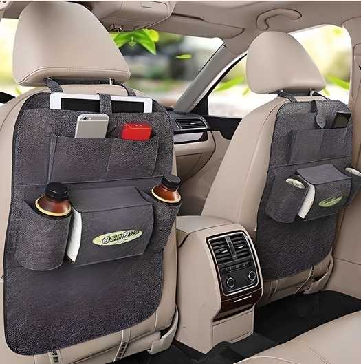Car Back Seat Organizer (Pack of 2)