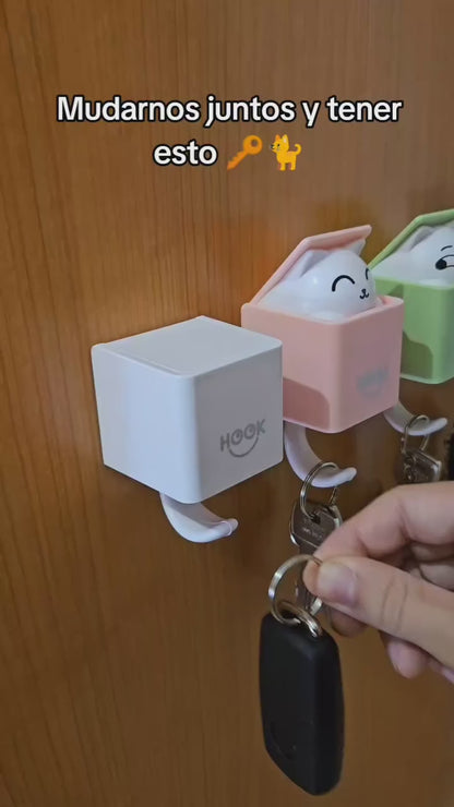 Cute Cat Hooks (Pack of 2)
